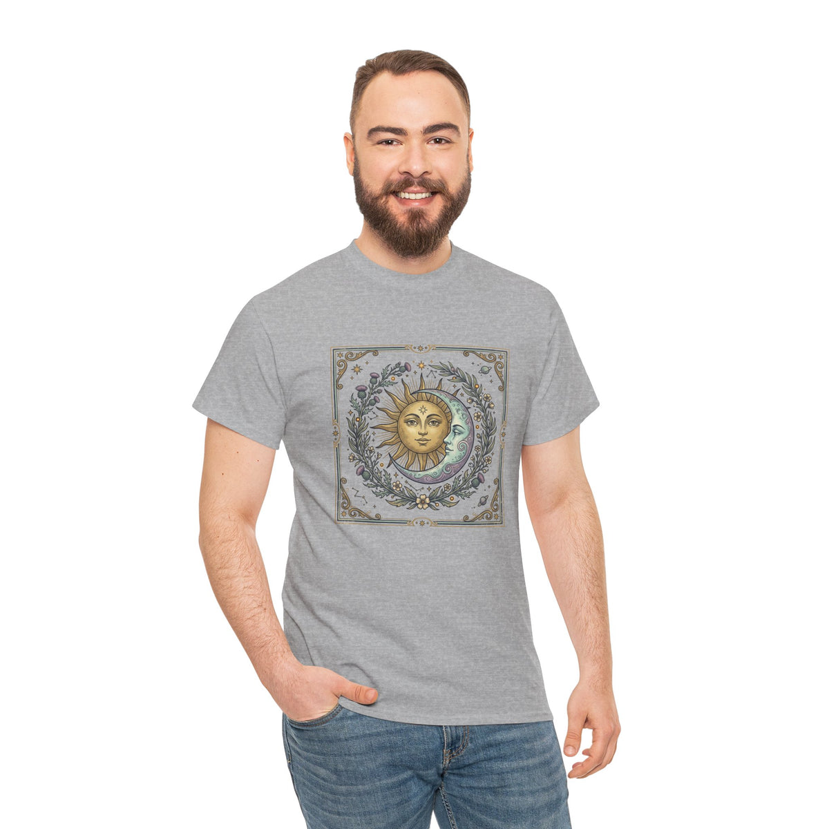 Sun and Moon Vintage Graphic Tee