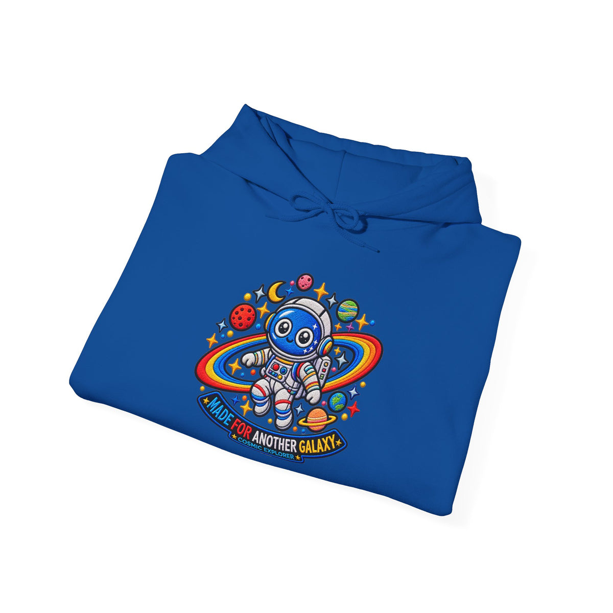 Astronaut Sloth Hoodie — "Out of This World" Cute Space Graphic Sweatshirt
