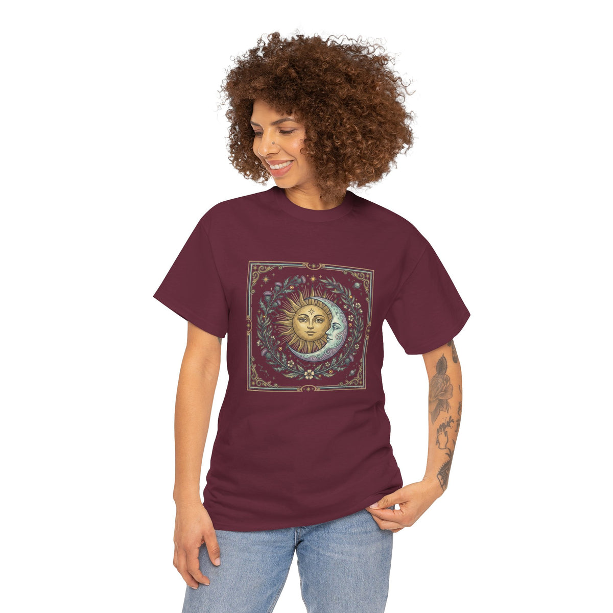 Sun and Moon Vintage Graphic Tee