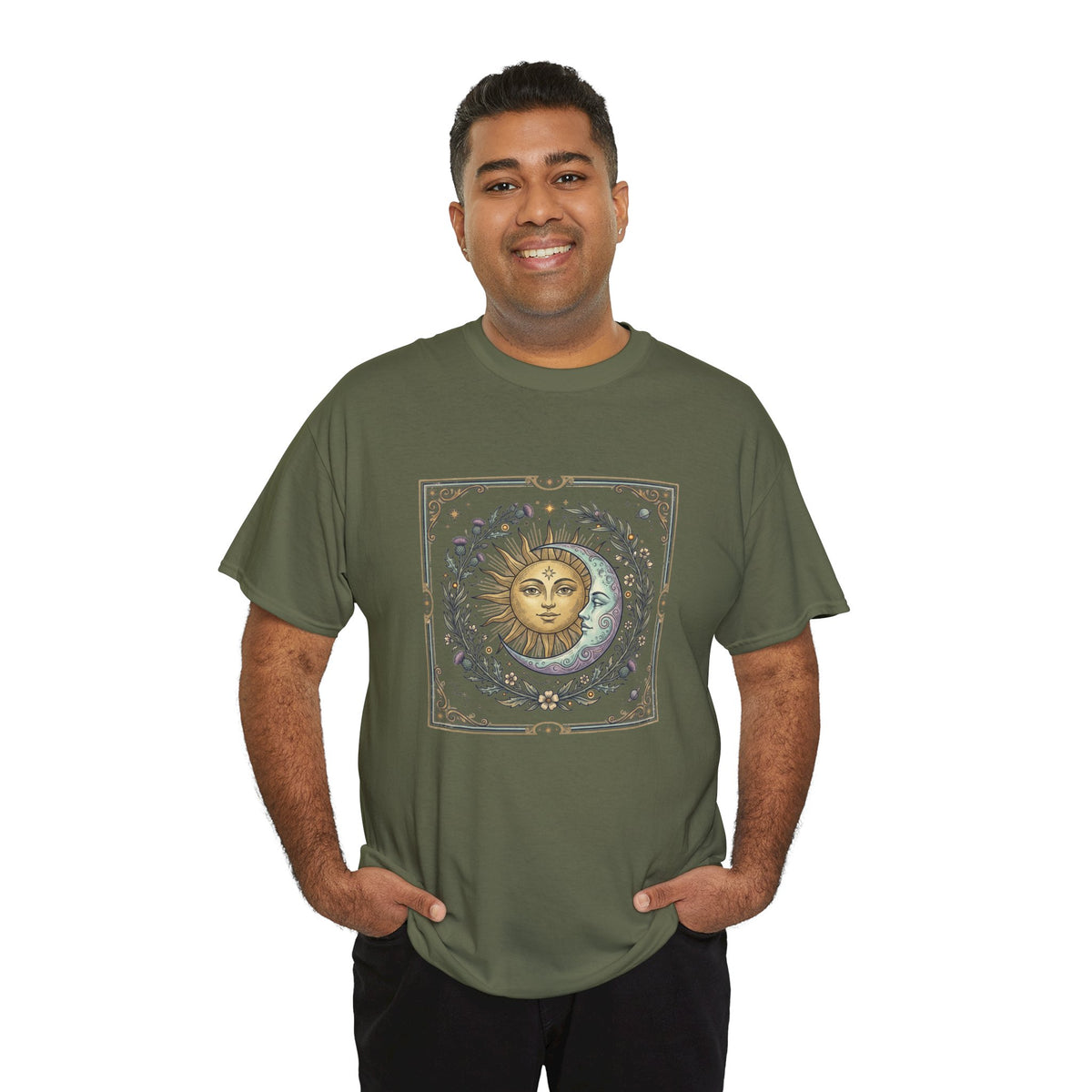 Sun and Moon Vintage Graphic Tee