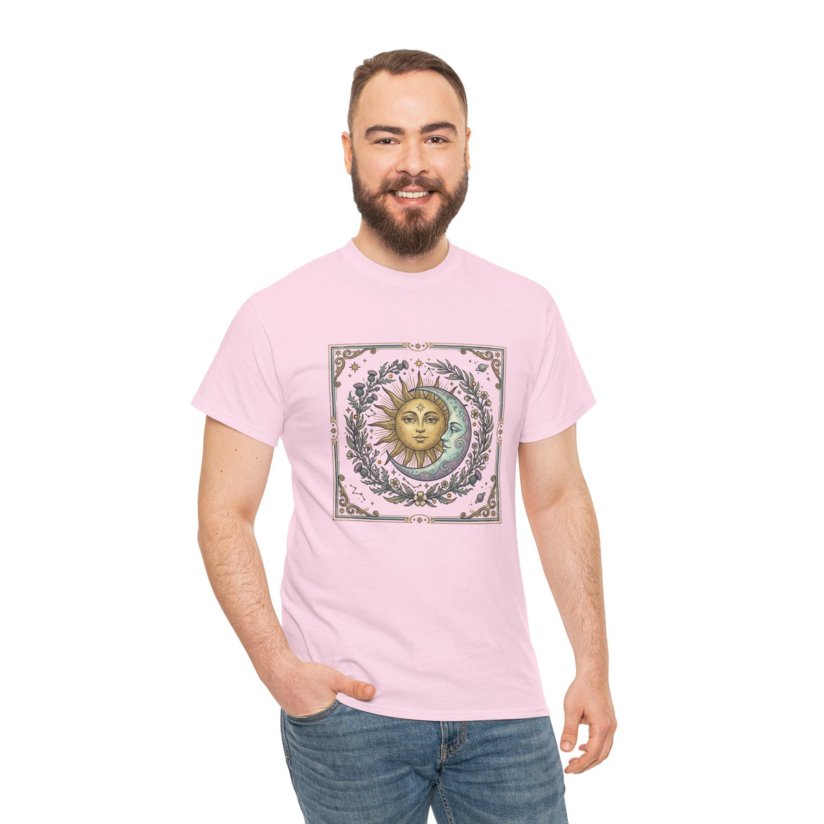 Sun and Moon Vintage Graphic Tee