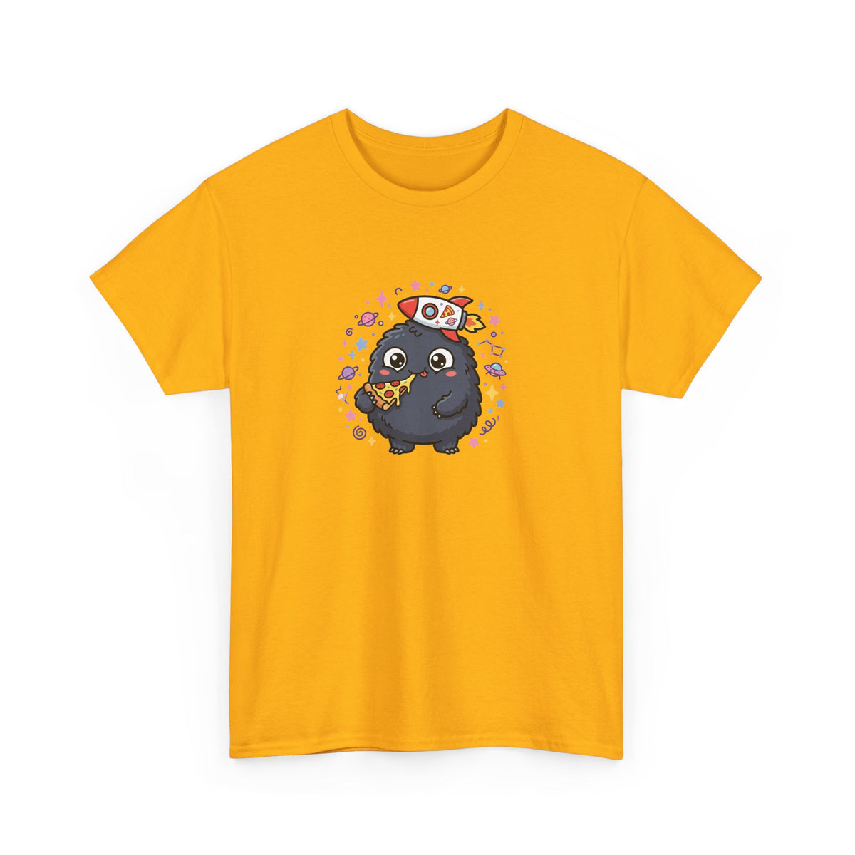 Cute Sushi Cat T-Shirt — Kawaii Cat Eating Sushi Graphic Tee
