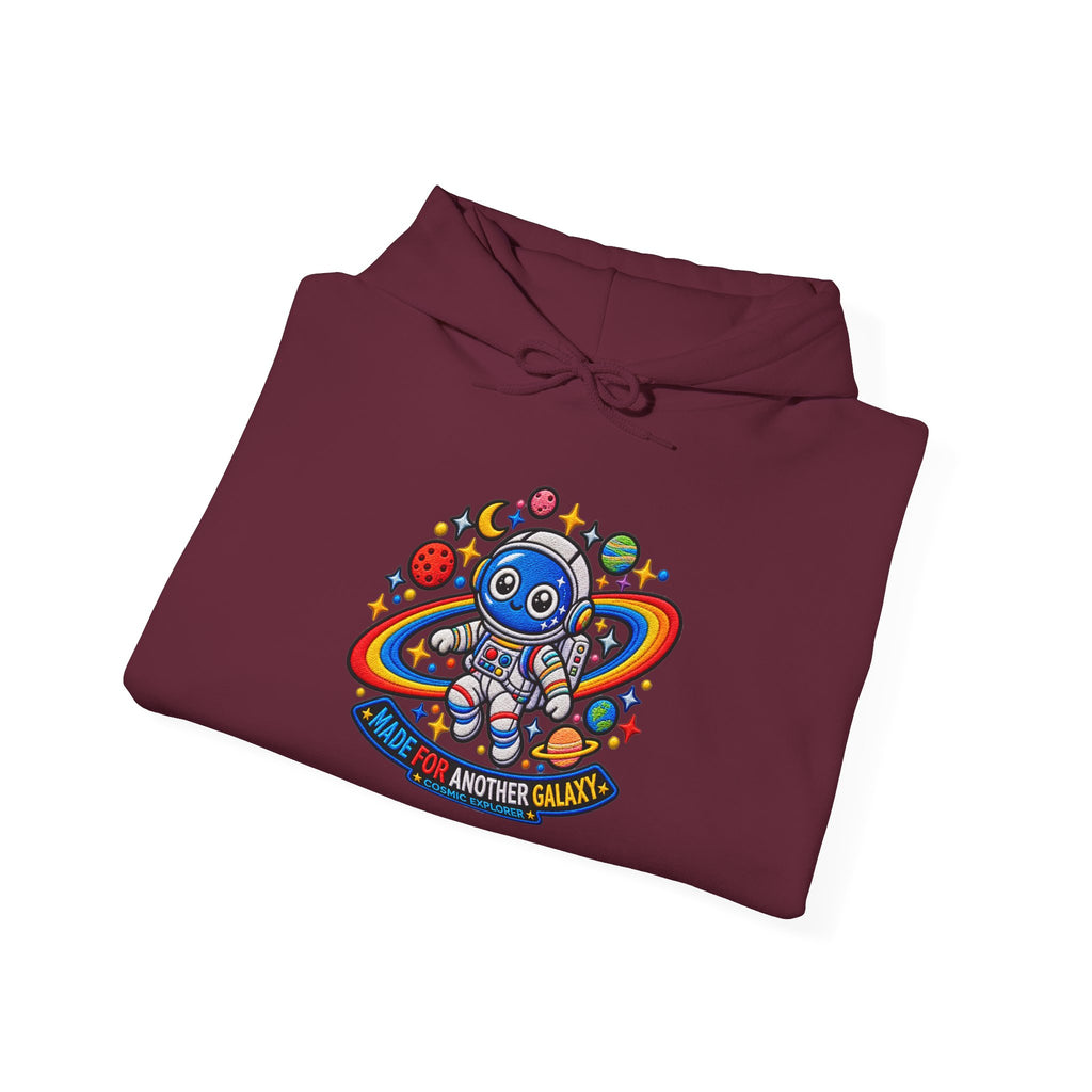 Astronaut Sloth Hoodie — "Out of This World" Cute Space Graphic Sweatshirt