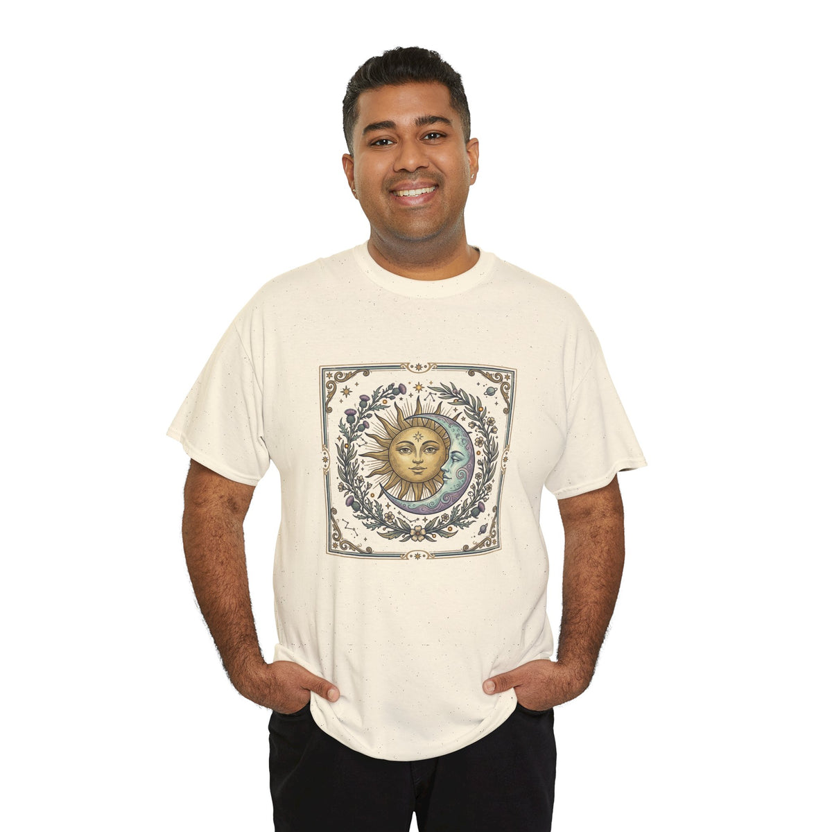 Sun and Moon Vintage Graphic Tee