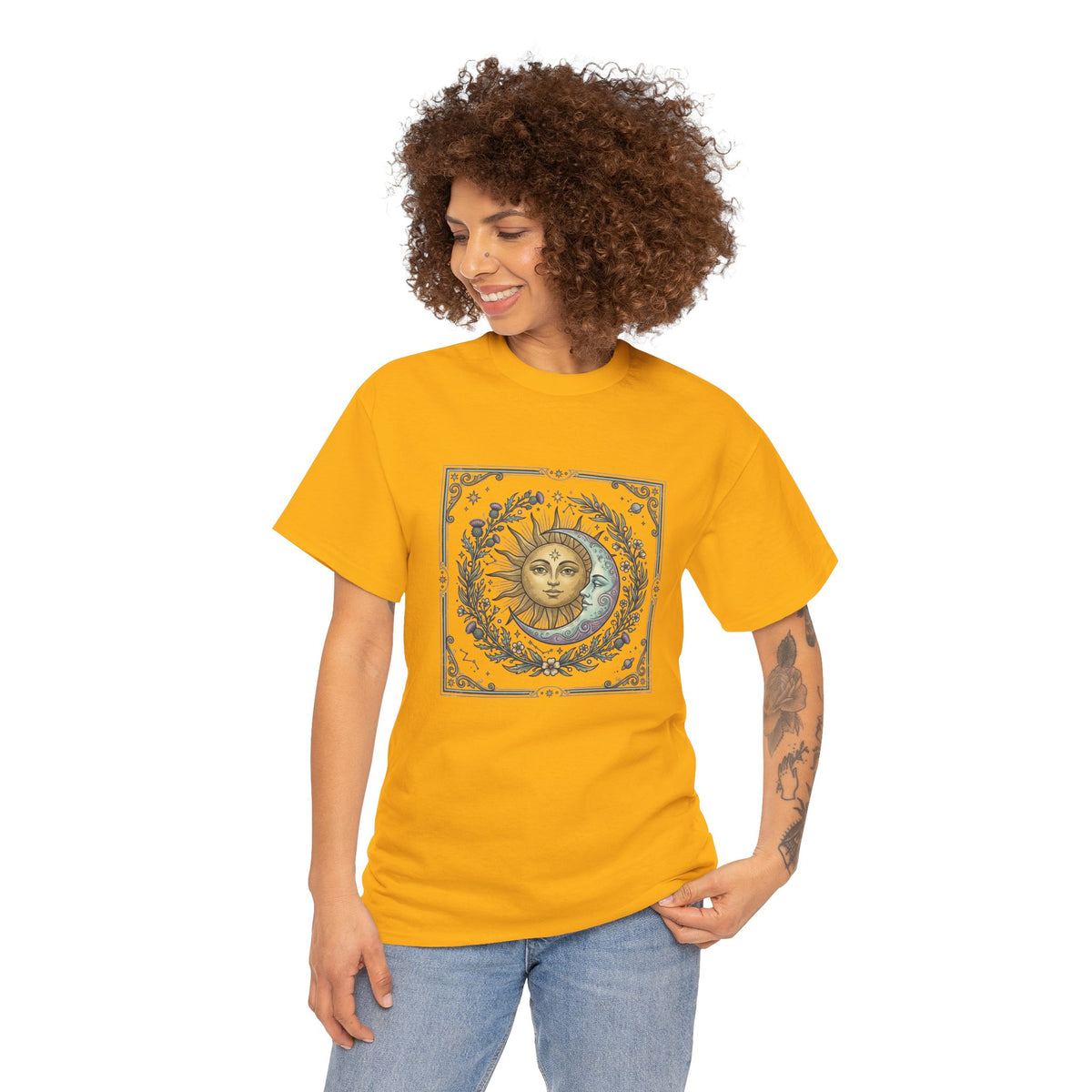 Sun and Moon Vintage Graphic Tee