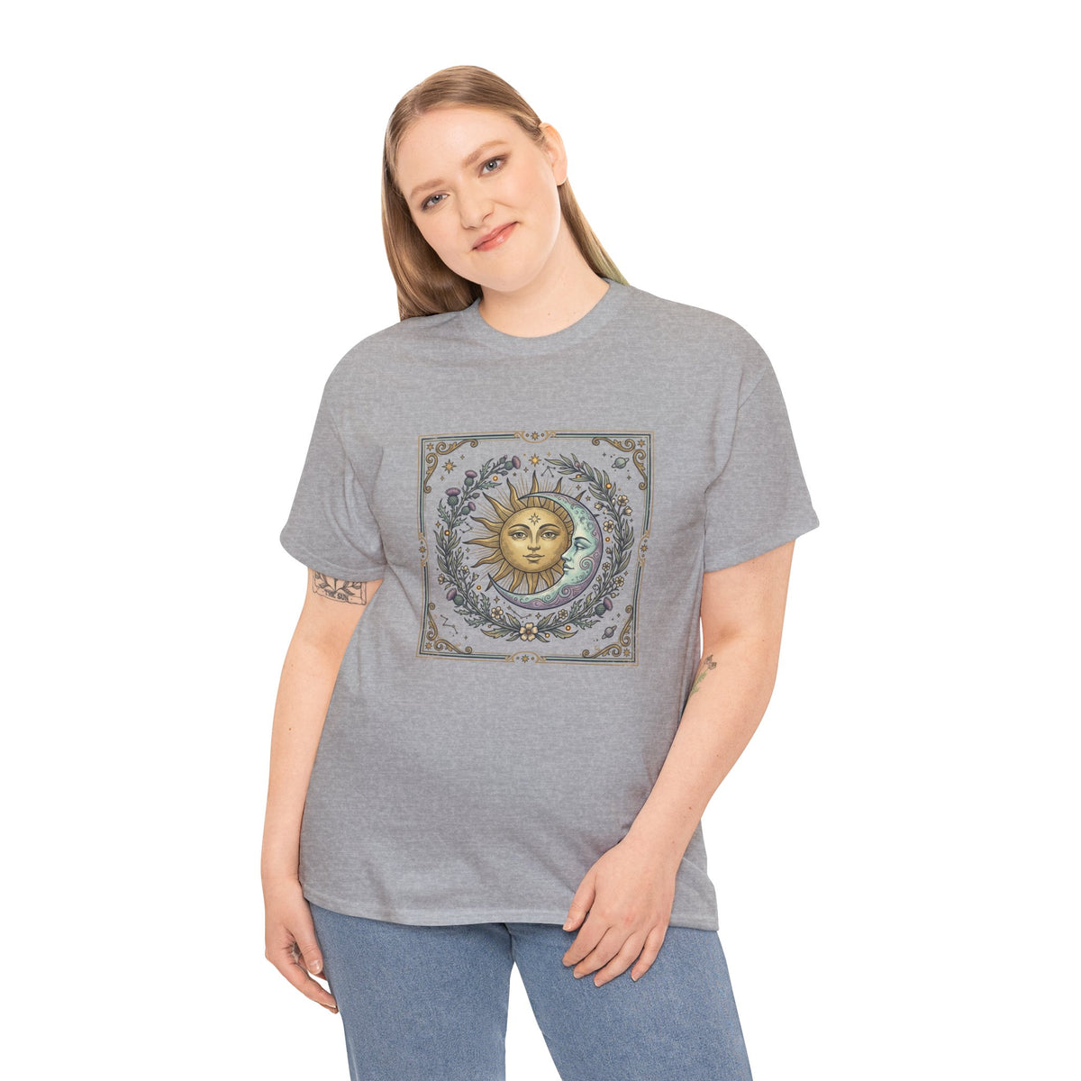 Sun and Moon Vintage Graphic Tee