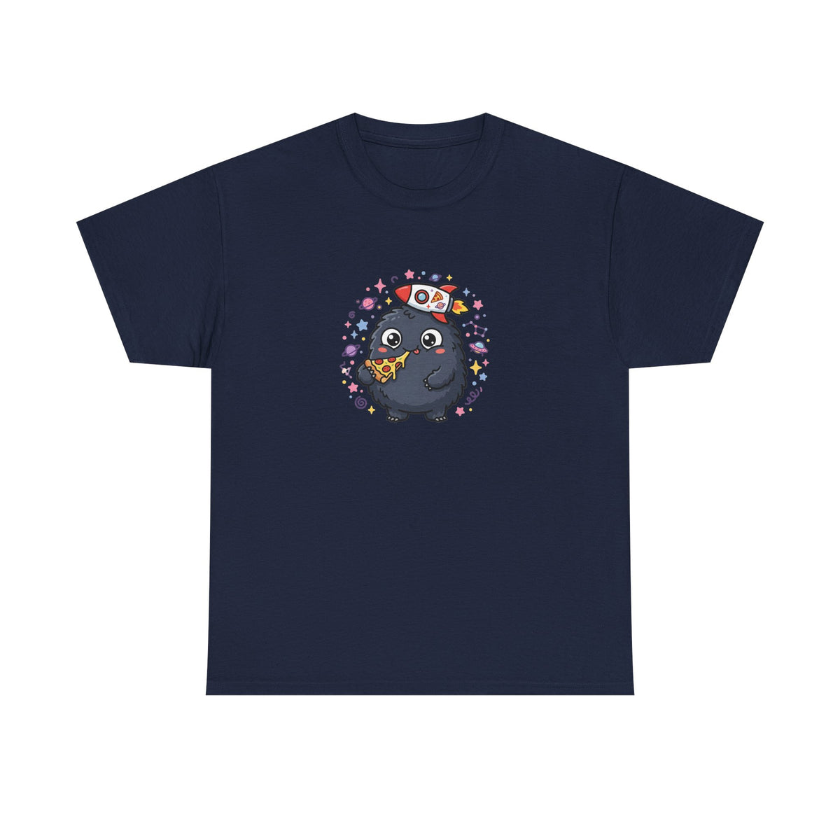 Cute Sushi Cat T-Shirt — Kawaii Cat Eating Sushi Graphic Tee
