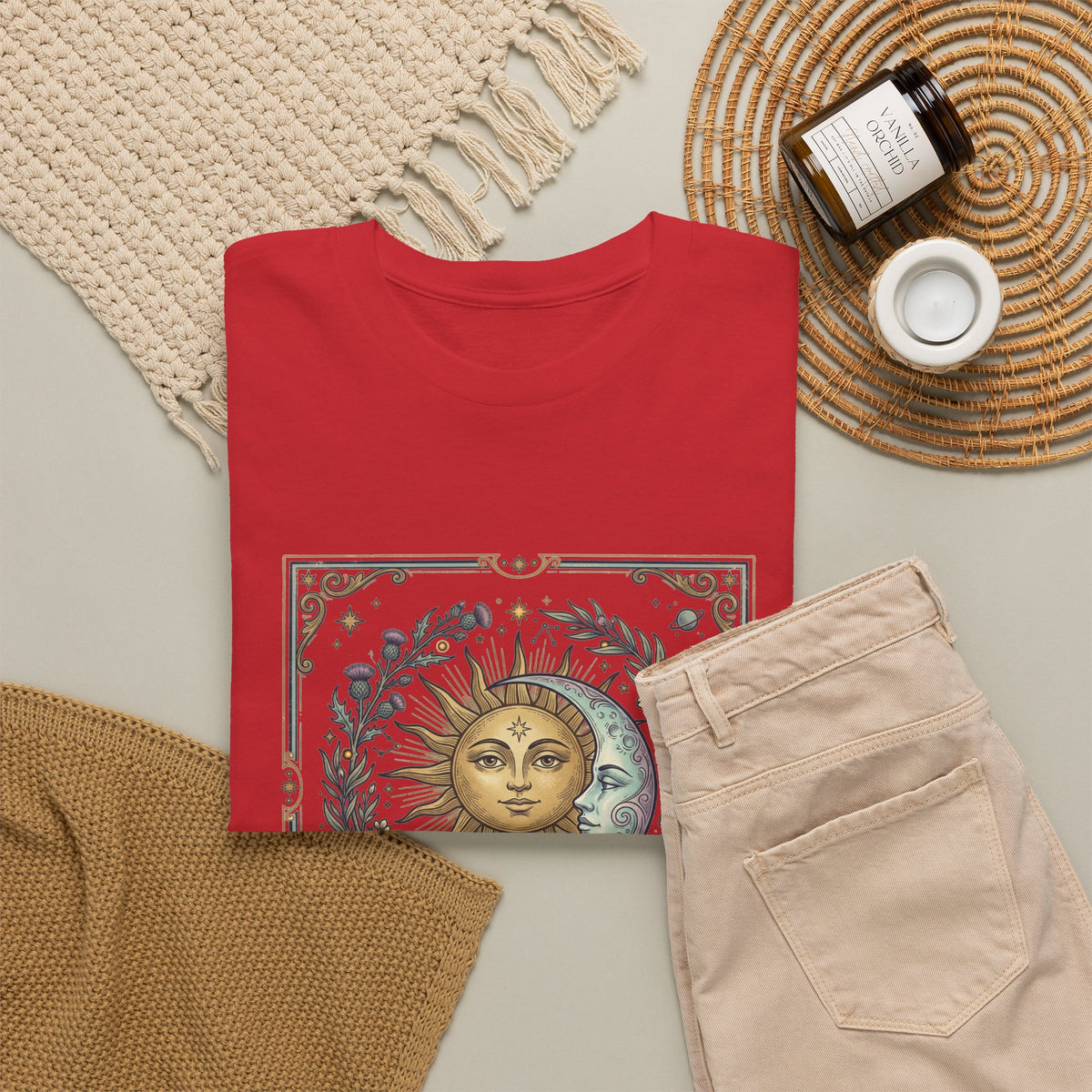 Sun and Moon Vintage Graphic Tee