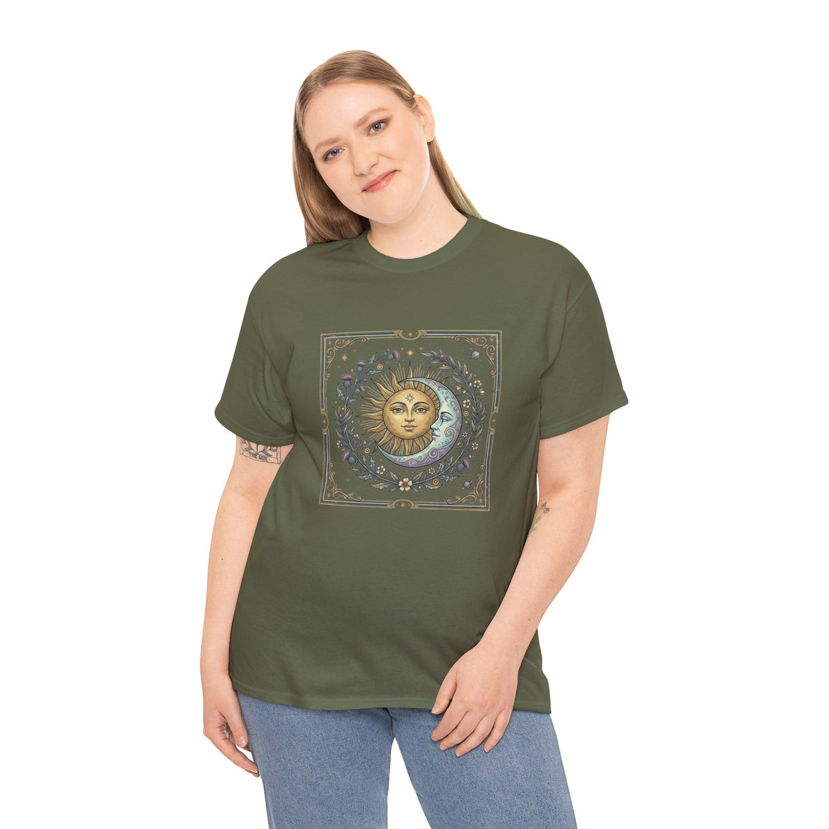 Sun and Moon Vintage Graphic Tee