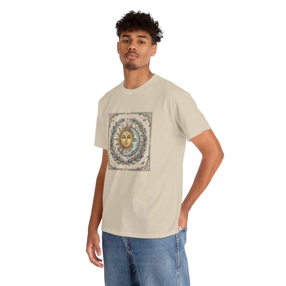Sun and Moon Vintage Graphic Tee