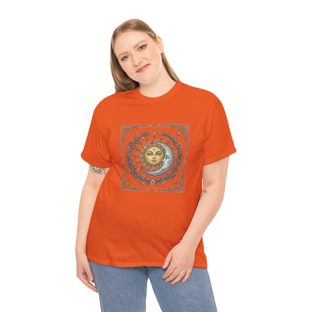 Sun and Moon Vintage Graphic Tee