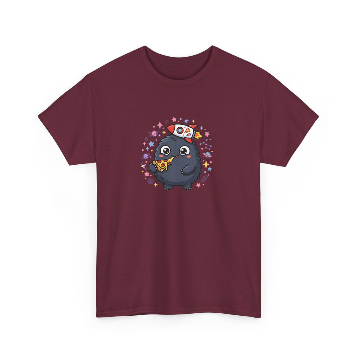 Cute Sushi Cat T-Shirt — Kawaii Cat Eating Sushi Graphic Tee