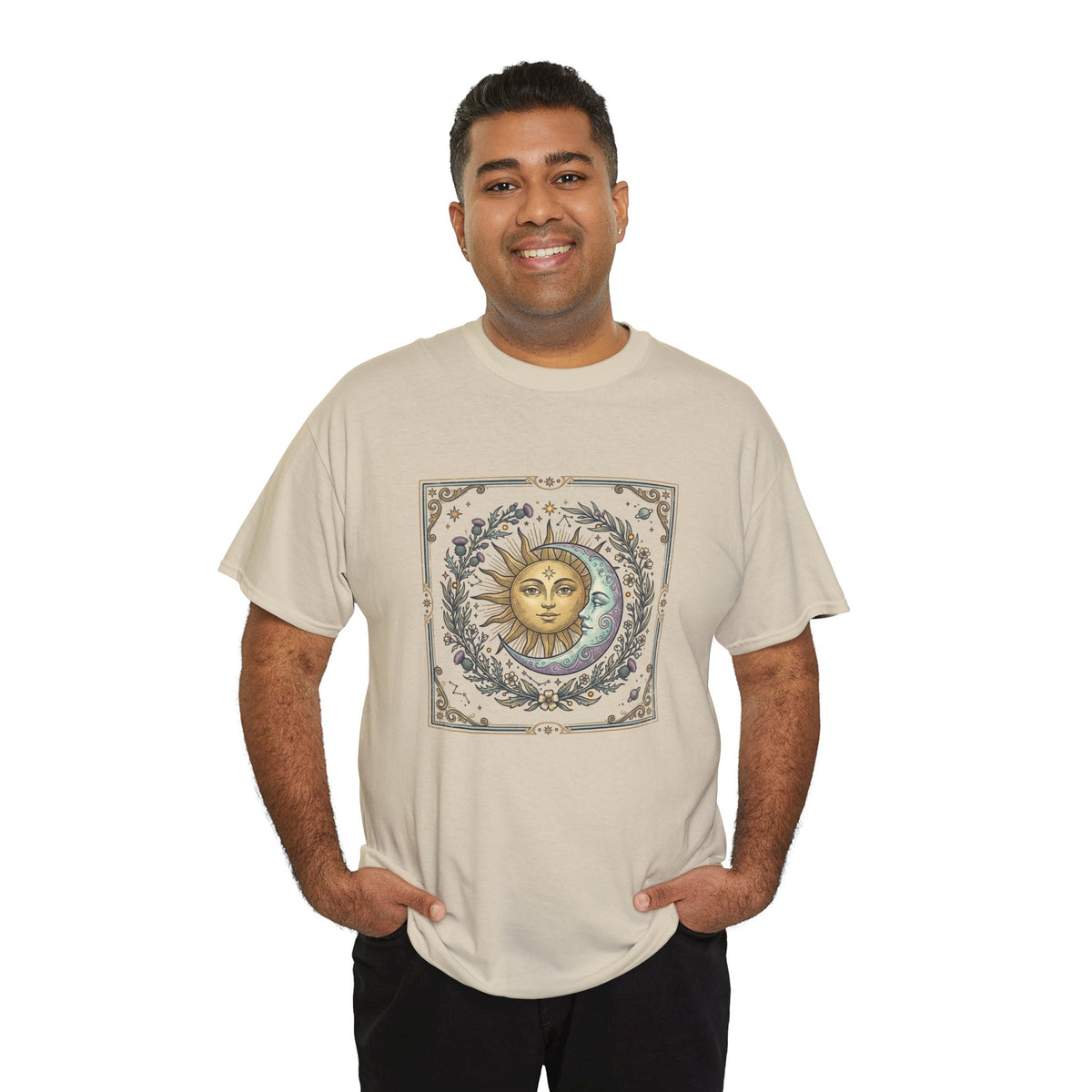 Sun and Moon Vintage Graphic Tee