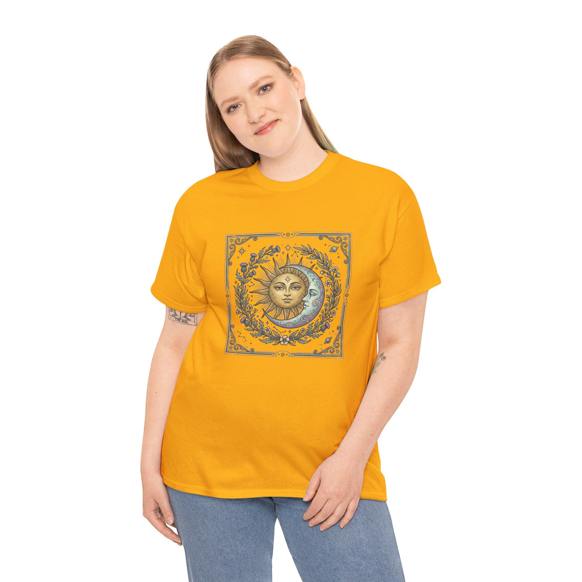 Sun and Moon Vintage Graphic Tee