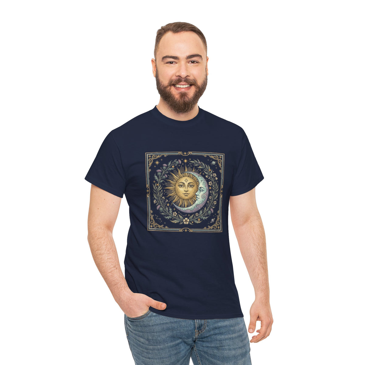 Sun and Moon Vintage Graphic Tee