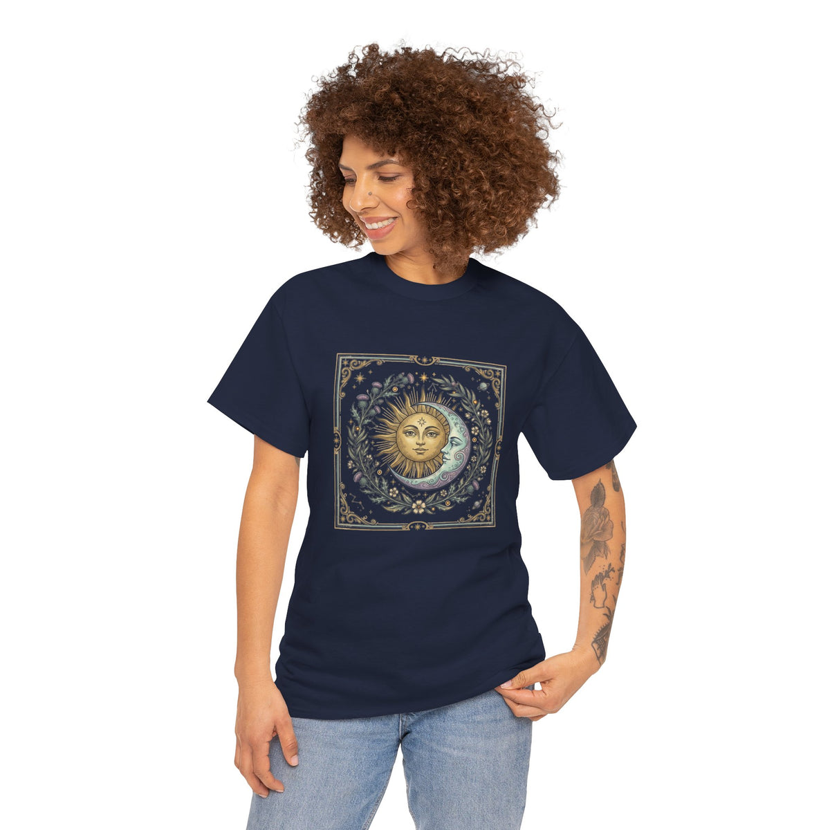 Sun and Moon Vintage Graphic Tee