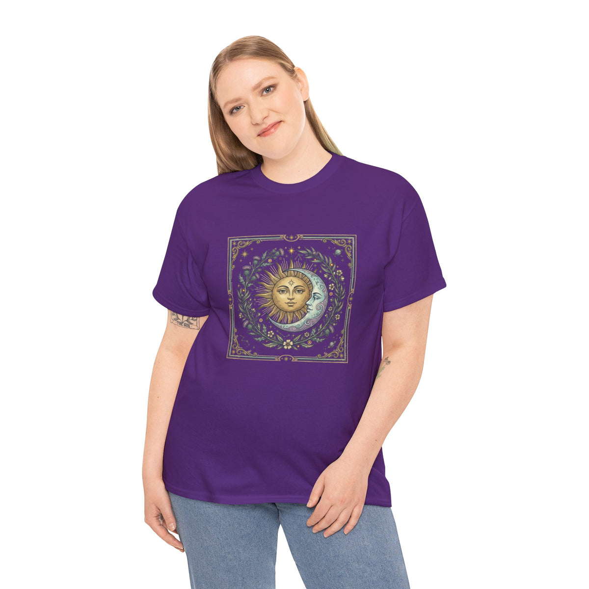 Sun and Moon Vintage Graphic Tee