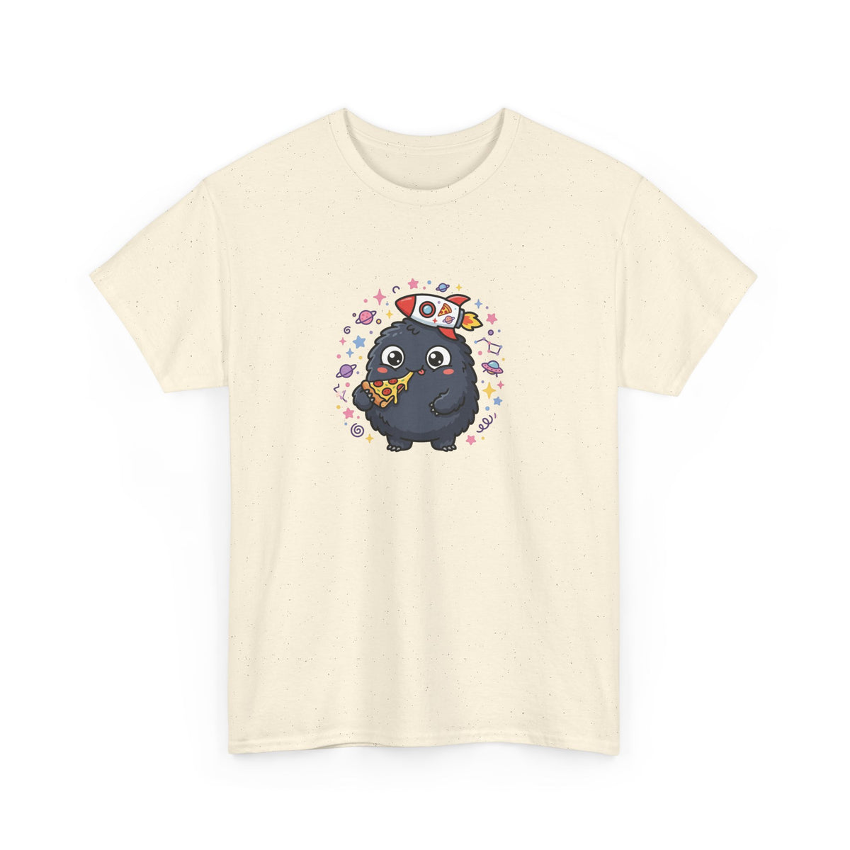 Cute Sushi Cat T-Shirt — Kawaii Cat Eating Sushi Graphic Tee