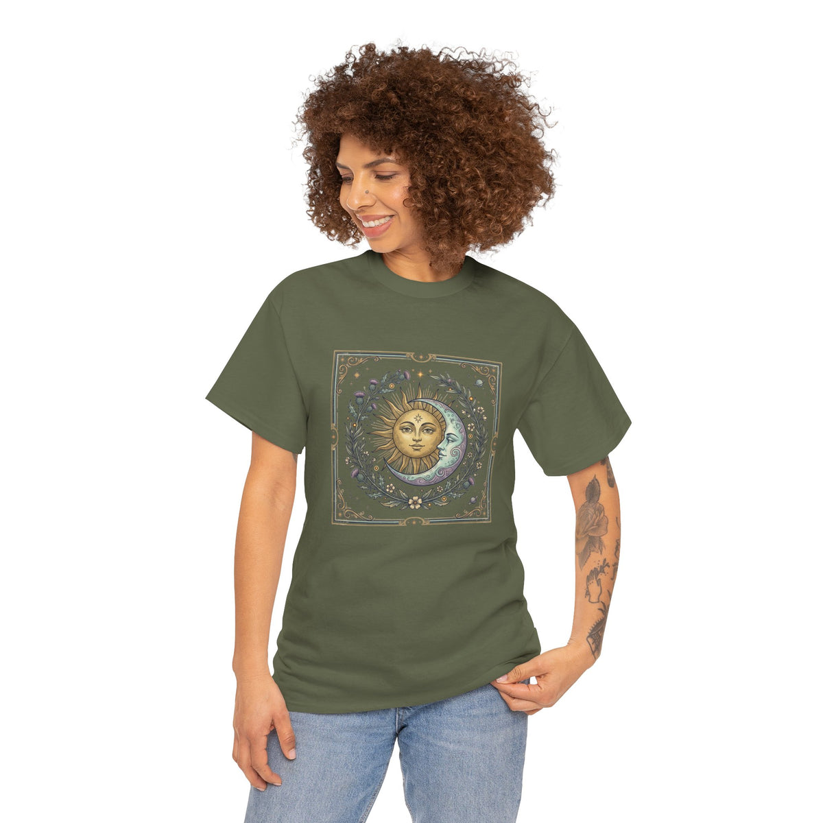 Sun and Moon Vintage Graphic Tee