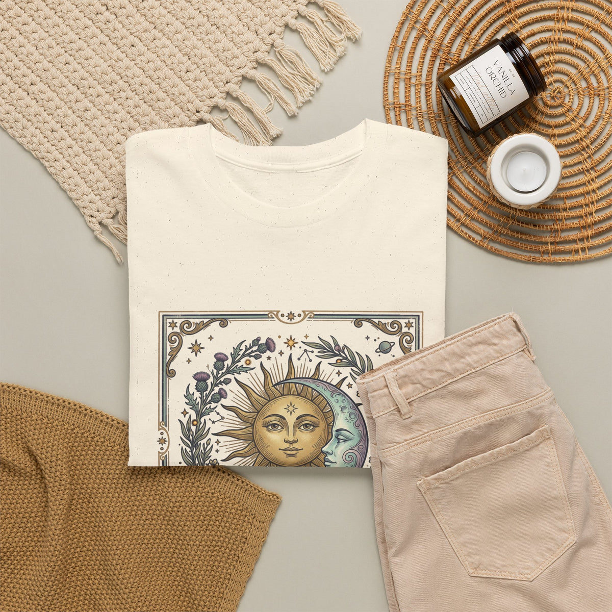 Sun and Moon Vintage Graphic Tee