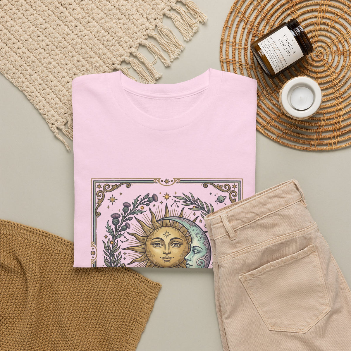 Sun and Moon Vintage Graphic Tee