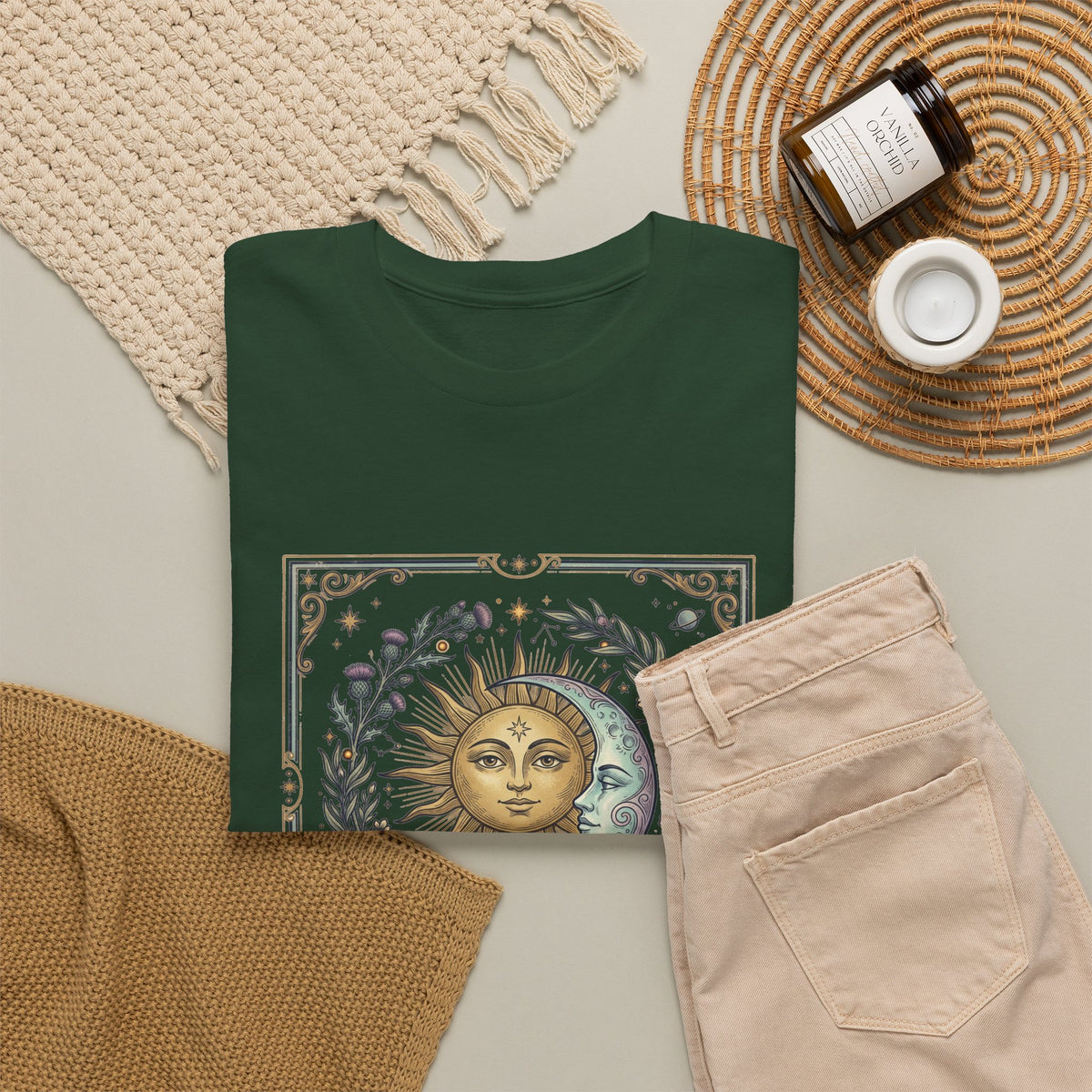 Sun and Moon Vintage Graphic Tee