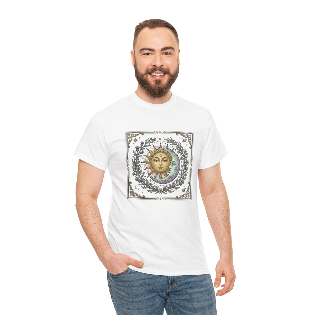 Sun and Moon Vintage Graphic Tee