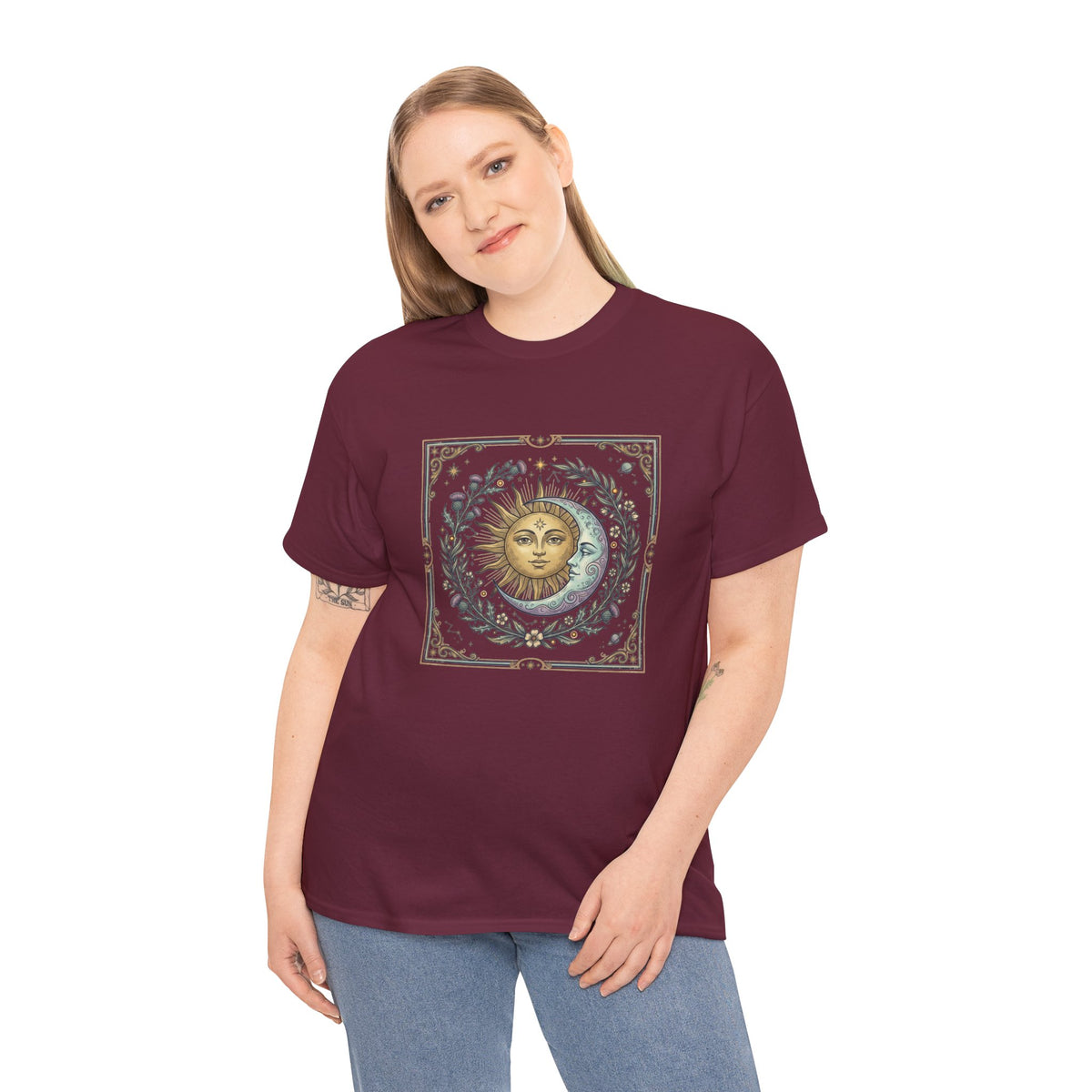 Sun and Moon Vintage Graphic Tee