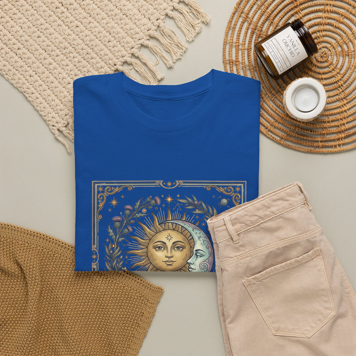 Sun and Moon Vintage Graphic Tee