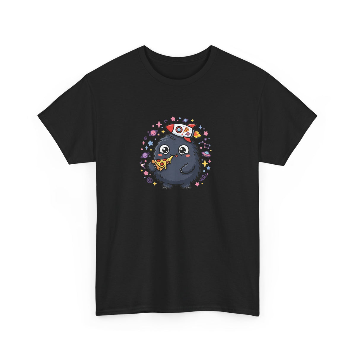 Cute Sushi Cat T-Shirt — Kawaii Cat Eating Sushi Graphic Tee