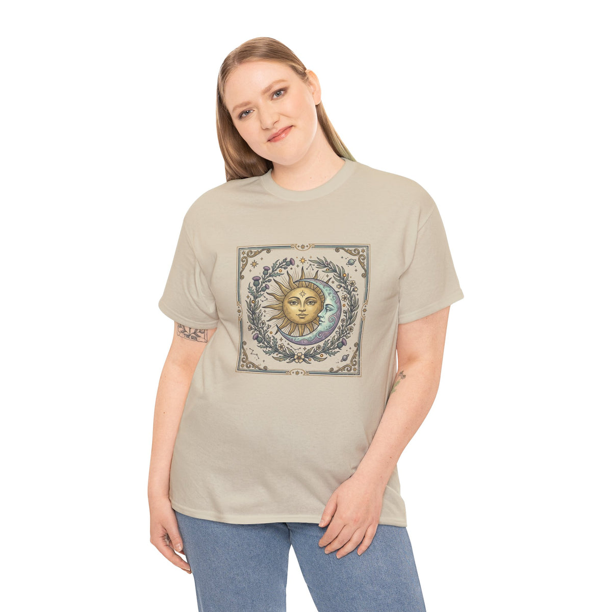 Sun and Moon Vintage Graphic Tee