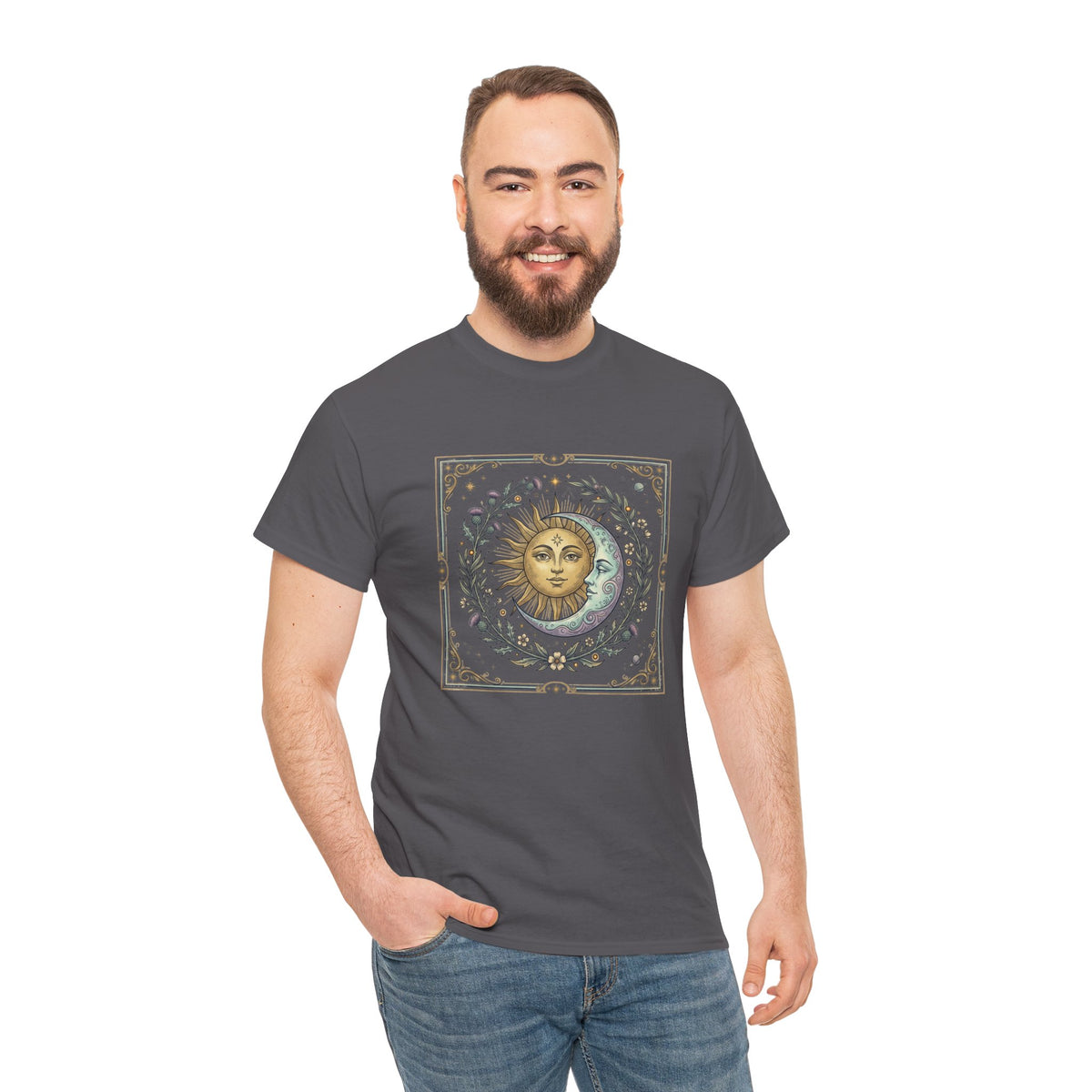 Sun and Moon Vintage Graphic Tee