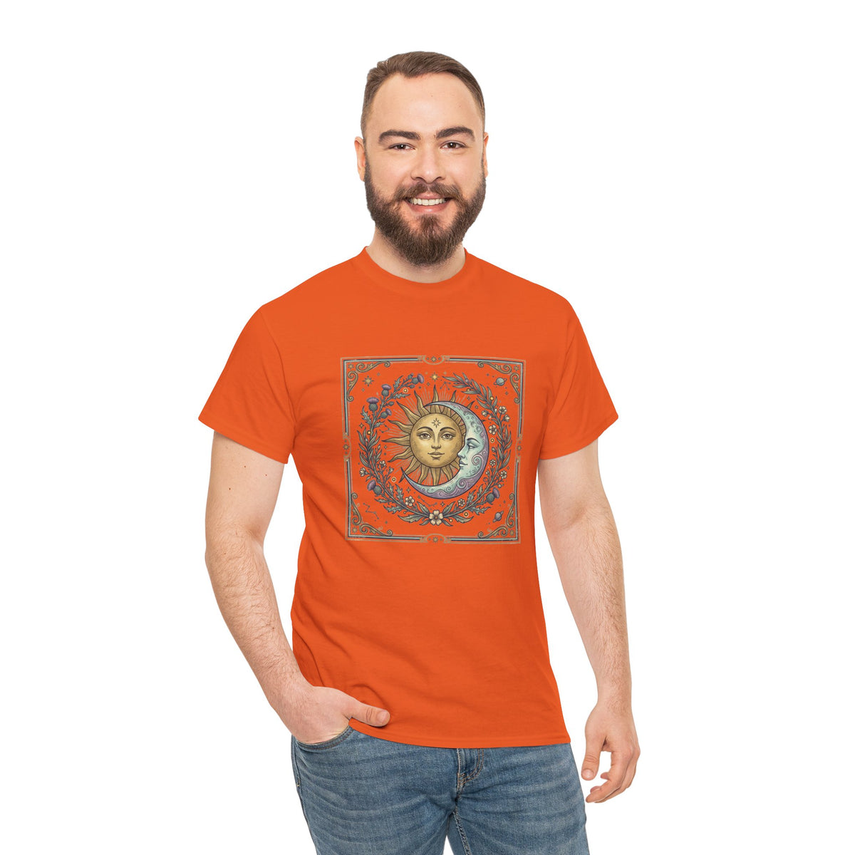 Sun and Moon Vintage Graphic Tee