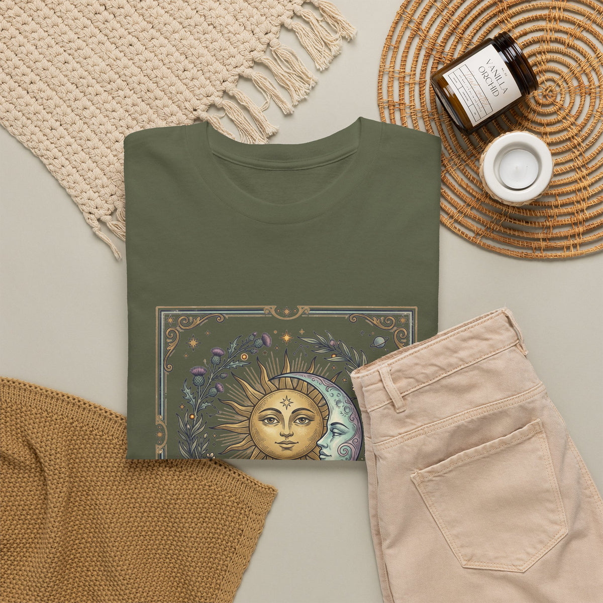 Sun and Moon Vintage Graphic Tee