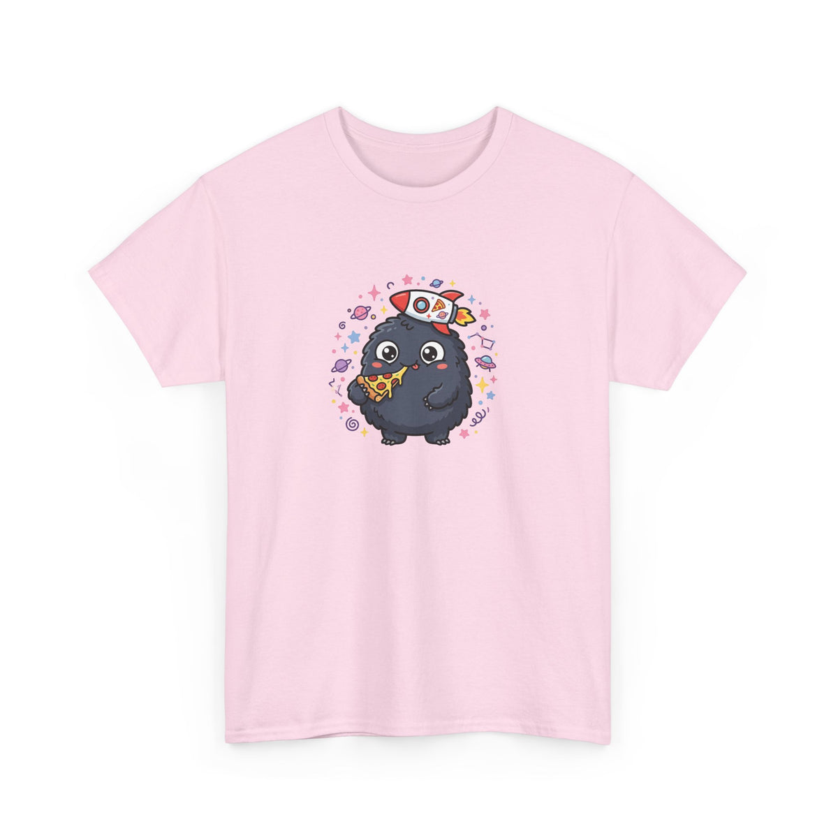 Cute Sushi Cat T-Shirt — Kawaii Cat Eating Sushi Graphic Tee