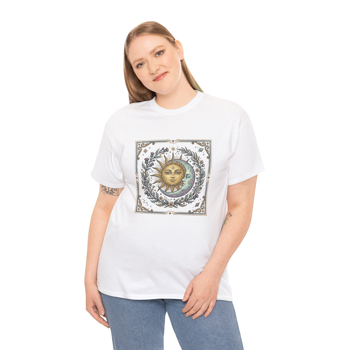 Sun and Moon Vintage Graphic Tee