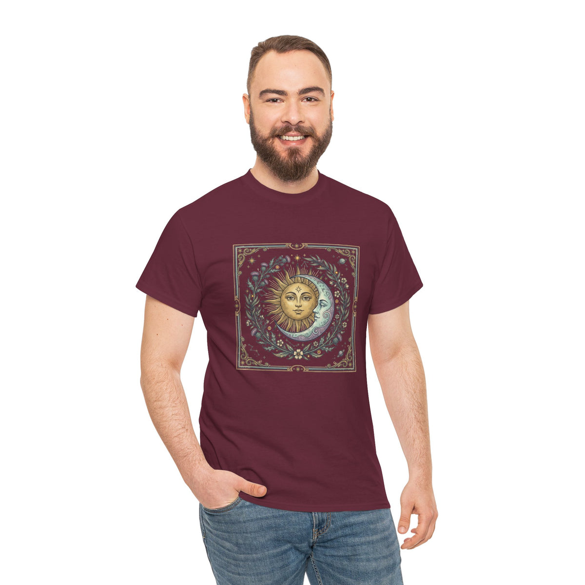 Sun and Moon Vintage Graphic Tee